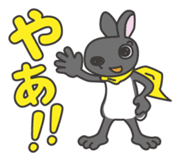 kurousa the rabbit sticker #4628688