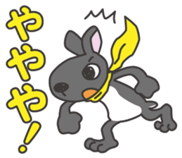 kurousa the rabbit sticker #4628703