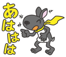 kurousa the rabbit sticker #4628705