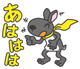 kurousa the rabbit sticker #4628705