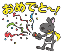 kurousa the rabbit sticker #4628708