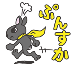 kurousa the rabbit sticker #4628716