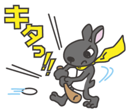 kurousa the rabbit sticker #4628726