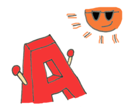 ABC & merry friends 2 sticker #4628808