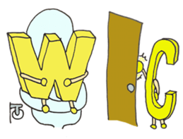 ABC & merry friends 2 sticker #4628839