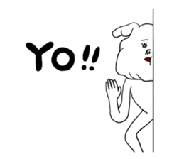 Unknown Creature sticker #4628933