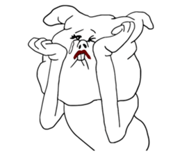 Unknown Creature sticker #4628948