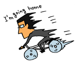 "I would rather go home"DADYs sticker #4630131