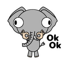 Animal sticker 40 English ver. sticker #4630377