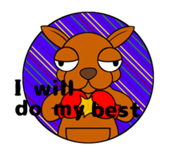 Animal sticker 40 English ver. sticker #4630383