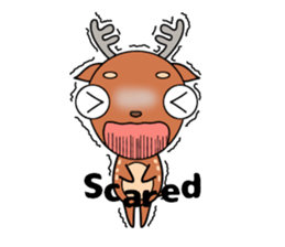 Animal sticker 40 English ver. sticker #4630398