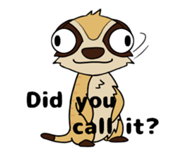 Animal sticker 40 English ver. sticker #4630399