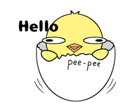 Animal sticker 40 English ver. sticker #4630400