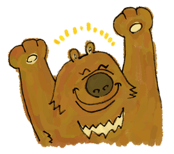 Popcorn-Bear and Moris ver:2 sticker #4630848