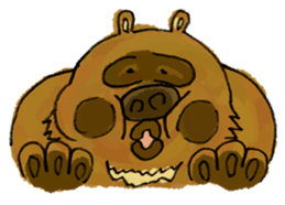 Popcorn-Bear and Moris ver:2 sticker #4630852