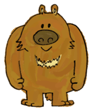 Popcorn-Bear and Moris ver:2 sticker #4630854