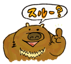 Popcorn-Bear and Moris ver:2 sticker #4630856