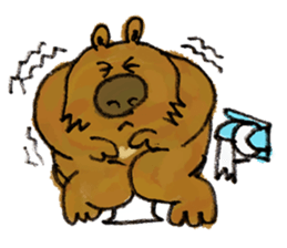 Popcorn-Bear and Moris ver:2 sticker #4630859