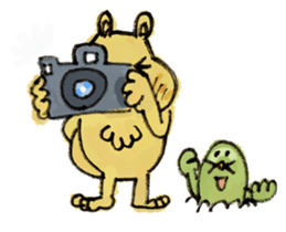 Popcorn-Bear and Moris ver:2 sticker #4630866