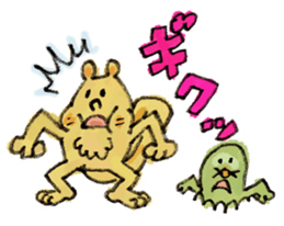 Popcorn-Bear and Moris ver:2 sticker #4630868