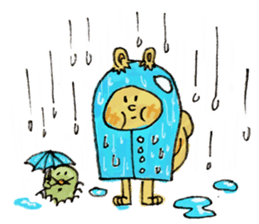 Popcorn-Bear and Moris ver:2 sticker #4630877