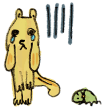 Popcorn-Bear and Moris ver:2 sticker #4630879