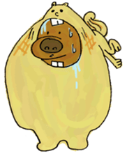 Popcorn-Bear and Moris ver:2 sticker #4630881