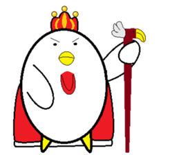 Birds that are similar to egg. sticker #4630919