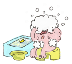 Drooped ear Rabbit sticker #4631011