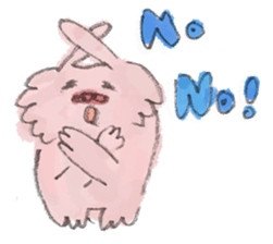 Drooped ear Rabbit sticker #4631016