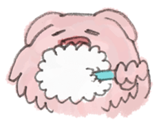 Drooped ear Rabbit sticker #4631017