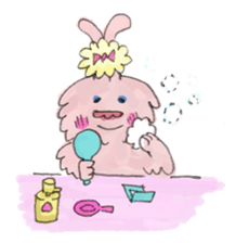 Drooped ear Rabbit sticker #4631023