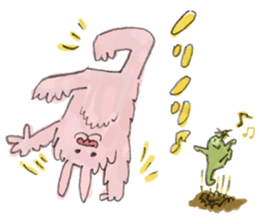 Drooped ear Rabbit sticker #4631026