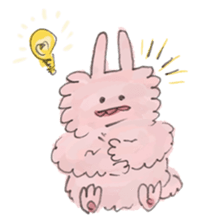 Drooped ear Rabbit sticker #4631030