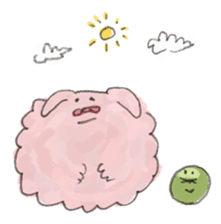 Drooped ear Rabbit sticker #4631033