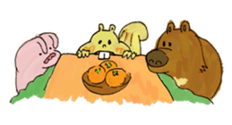 Drooped ear Rabbit sticker #4631037