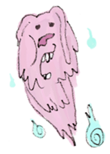 Drooped ear Rabbit sticker #4631038