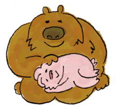 Drooped ear Rabbit sticker #4631043