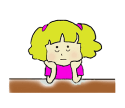 Curious, precocious Lillian's diary. sticker #4631105