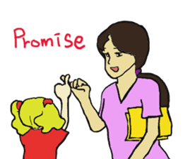 Curious, precocious Lillian's diary. sticker #4631122