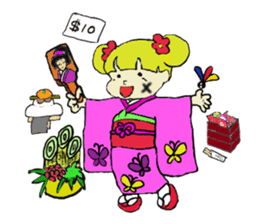 Curious, precocious Lillian's diary. sticker #4631127