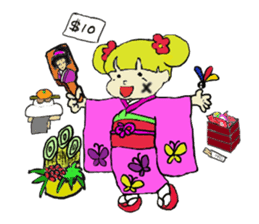 Curious, precocious Lillian's diary. sticker #4631127