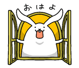 Excuse me, I am a rabbit! PART7 sticker #4631208