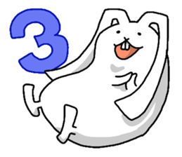 Excuse me, I am a rabbit! PART7 sticker #4631224