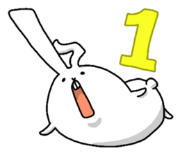 Excuse me, I am a rabbit! PART7 sticker #4631226