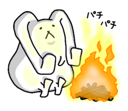 Excuse me, I am a rabbit! PART7 sticker #4631241