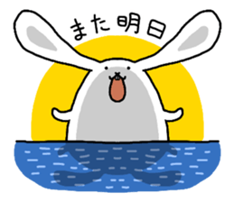 Excuse me, I am a rabbit! PART7 sticker #4631247