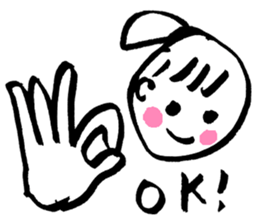 It is like the child of the woman. sticker #4631409