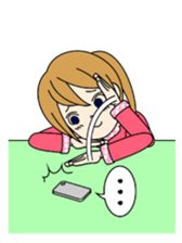 Jealousy daughter Cate sticker #4631965