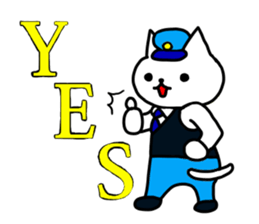 cawaii neco police2 sticker #4632128